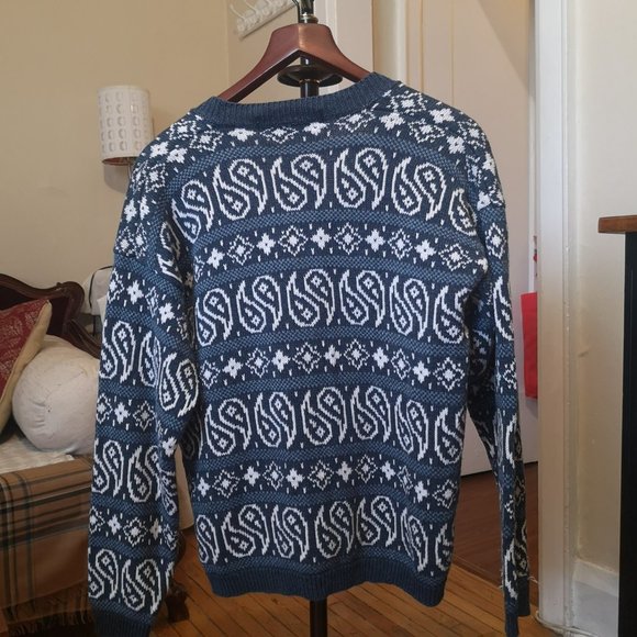 2/$40 Milano Sport v-neck button oversize cardigan sweater - Picture 6 of 8